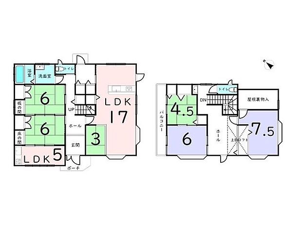 中古戸建　栗東市荒張(5LDK)の内観