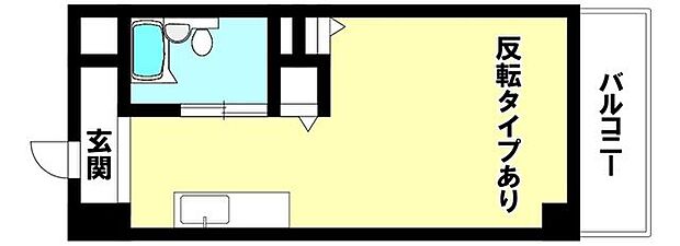 メゾンドシャトー(1R) 5階の間取り図