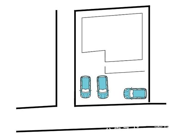 ☆お車3台以上駐車可能な広々としたカースペース♪