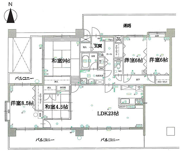 シンセアーマンション「菊陽の杜」(5LDK) 10階/10階の内観