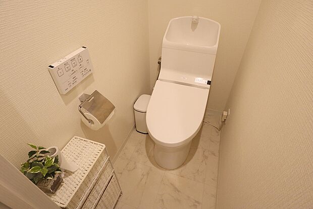 トイレ※当写真は、CG処理により小物等を消しております。