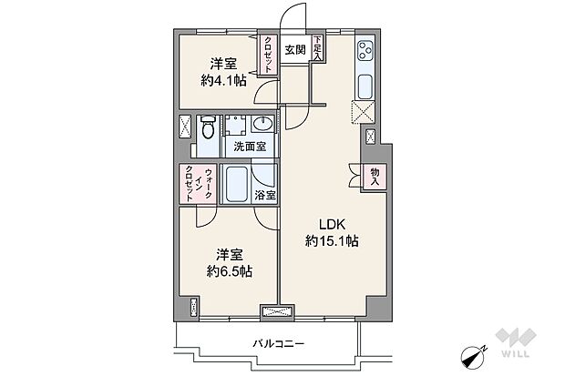 アルカサーノ雪が谷の間取り