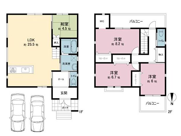 間取り図です。