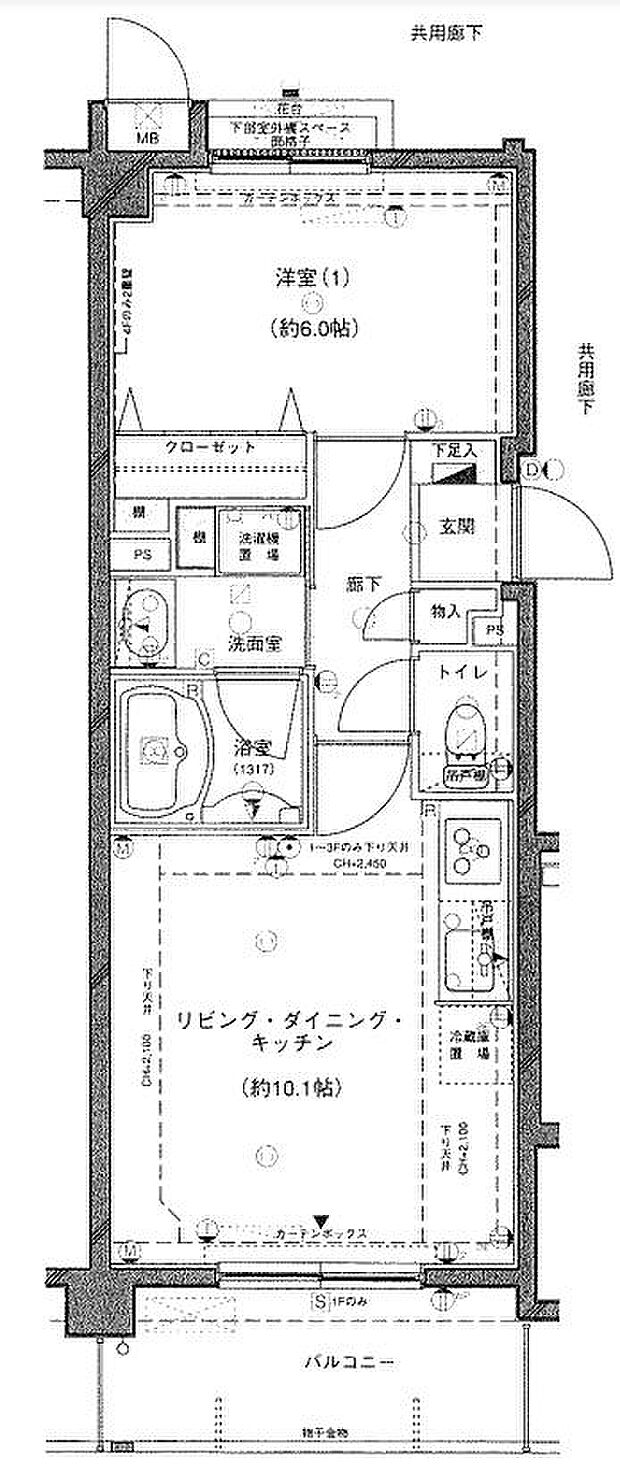 グランドカーサ調布国領の間取り