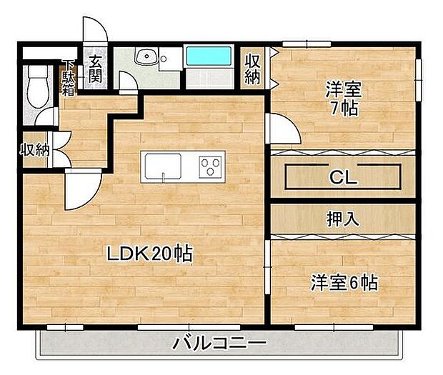 ピンフィールド守口(3LDK) 3階の内観