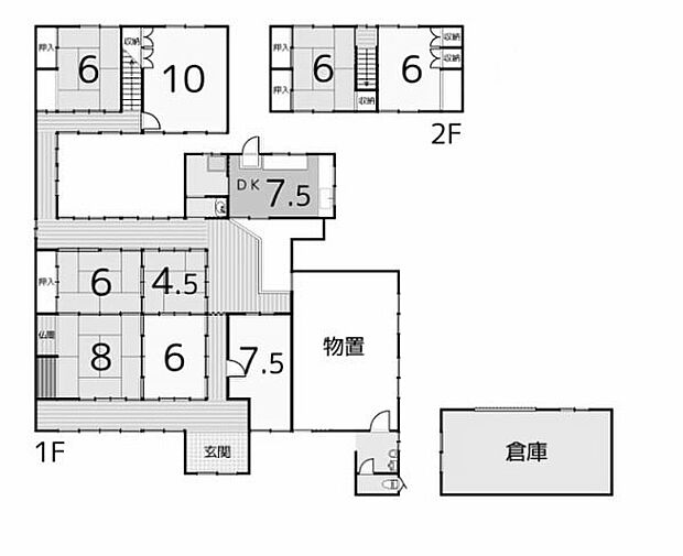 たつの市新宮町曽我井　中古戸建(9DK)の内観