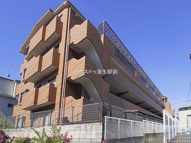ライオンズマンション越谷大沢(3LDK) 2階の外観