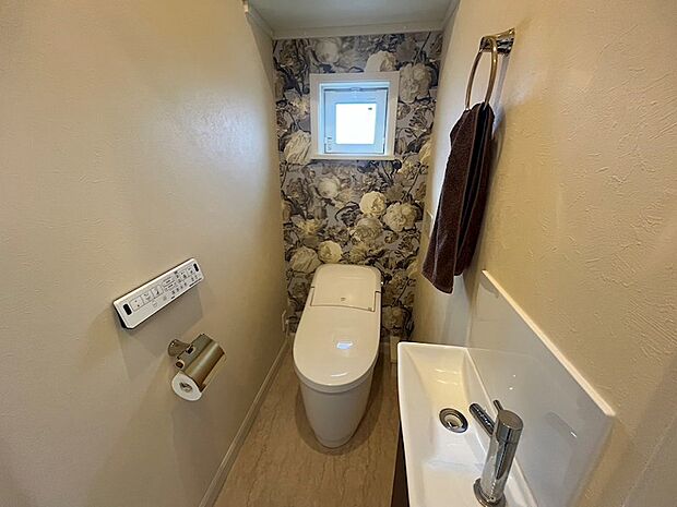 便利な手洗い器付き3Fトイレ