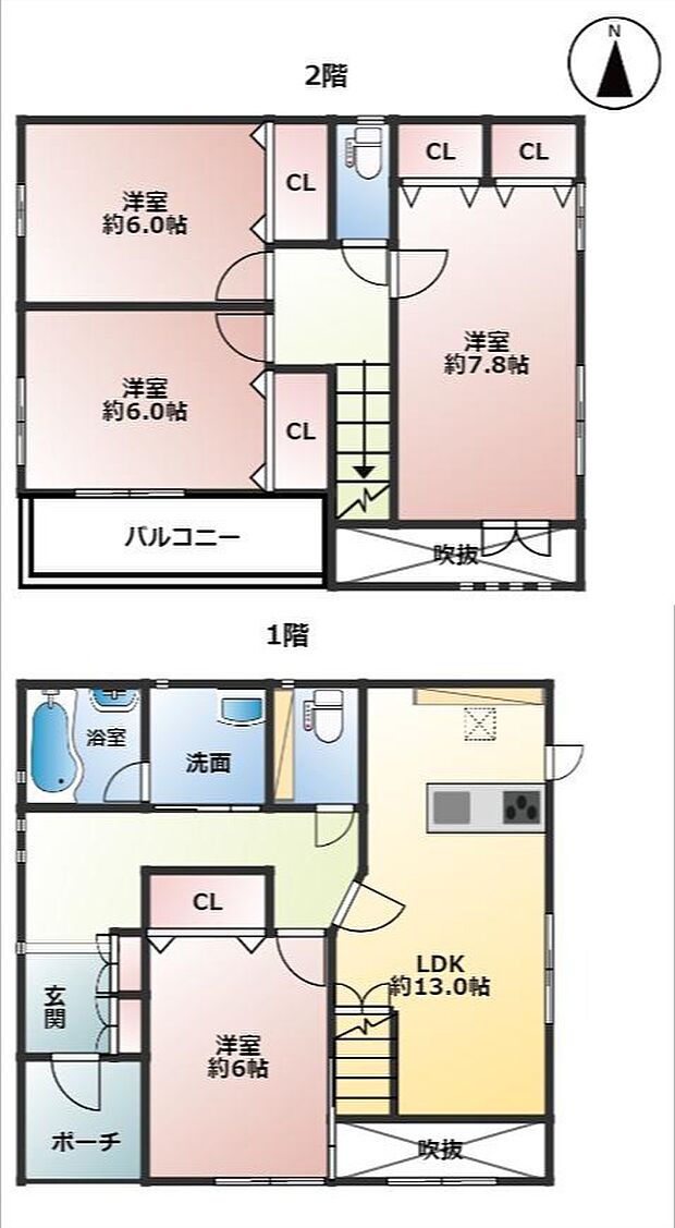 4LDK/土地面積174082？　建物面積：102.68？