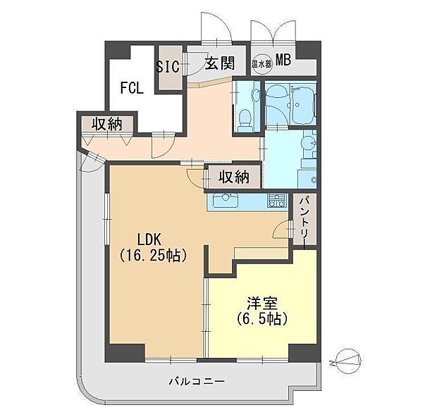 サンマンション江坂(1LDK) 5階/5Ｆの内観