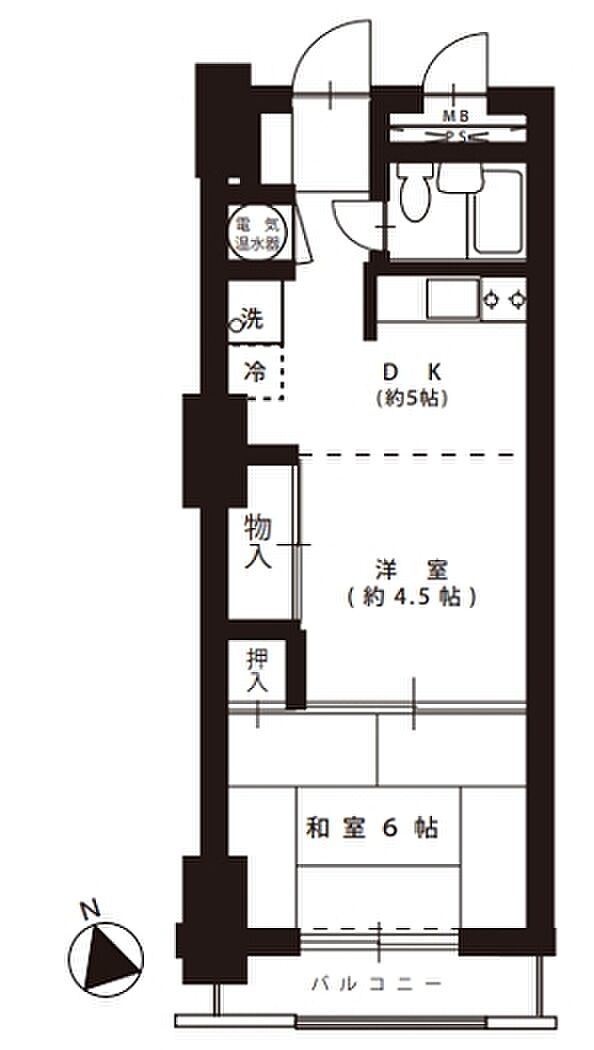 セントラル三田(2DK) 2階のその他画像