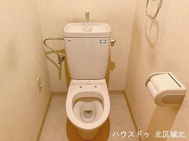 災害時でも安心のタンク付きトイレ。