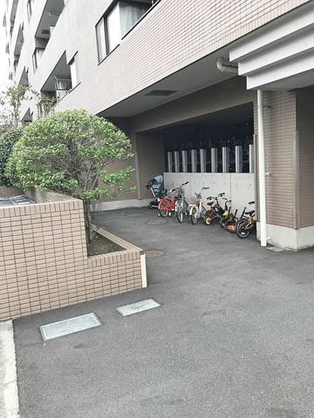 子供用自転車駐輪場