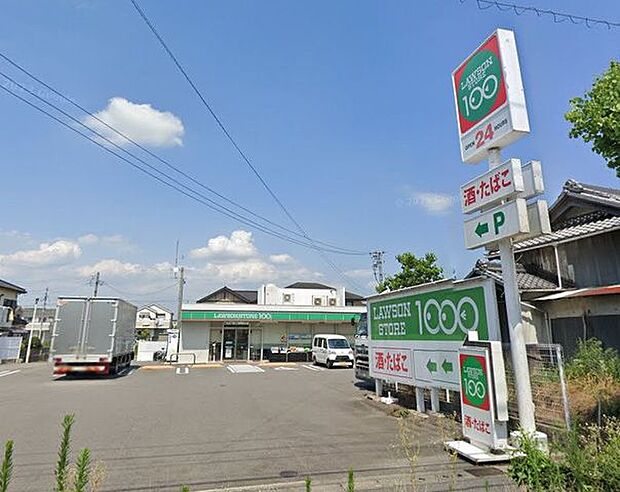 ローソンストア100岡崎中島町店 800m