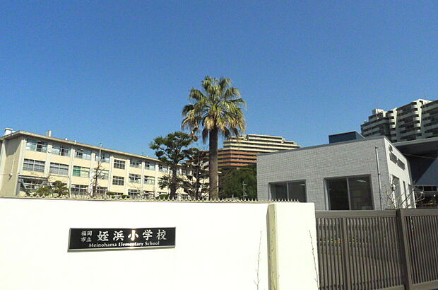 福岡市立姪浜小学校（363m）
