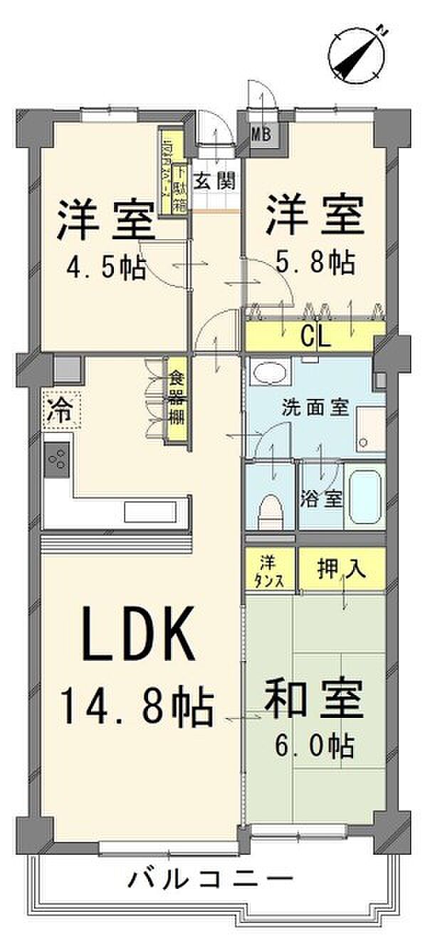 ◆各室収納スペース有り■中心に水廻り動線、使い勝手の良い間取り