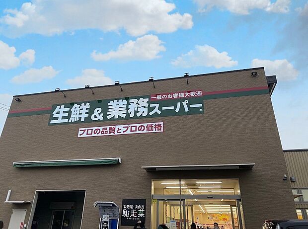 【スーパー】業務スーパー　山科東野店まで979ｍ