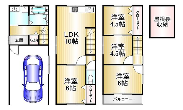 姫里１丁目中古戸建(4LDK)の内観