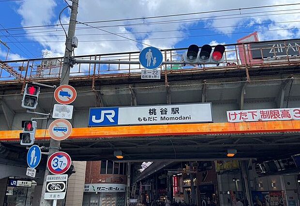 JR大阪環状線　桃谷駅 2060m