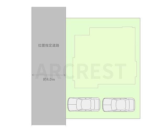 区画図■カースペース2台あり