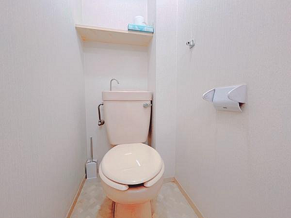 ■清潔感のあるトイレ！
