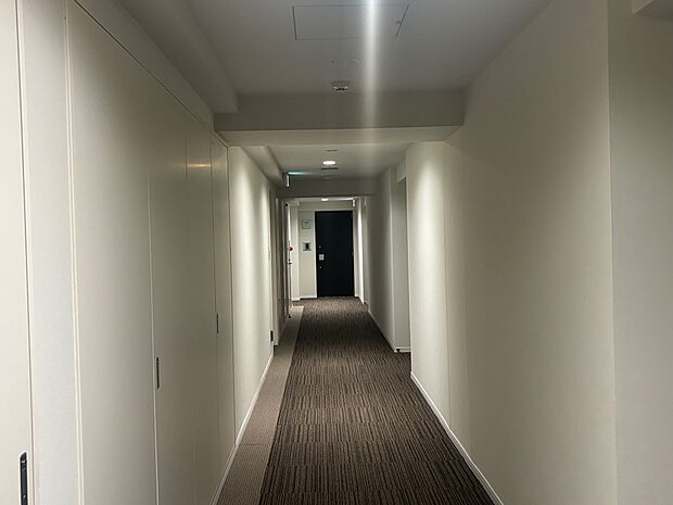 ホテルライクな内廊下仕様です。