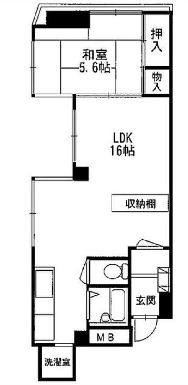 ロッコーマンション平塚(1LDK) 5階/504の内観