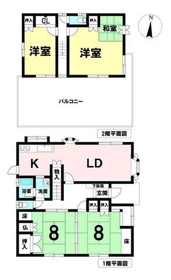 美濃加茂市加茂野町鷹之巣 中古戸建(4LDK)の内観