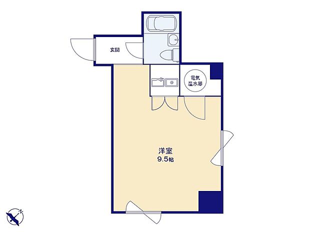 シャトレーイン横浜の間取り