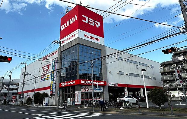 ■コジマ×ビックカメラ 横浜大口店…徒歩15分(1000m)