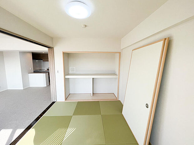 【和室約6帖】琉球畳を使用した高級感のある和室