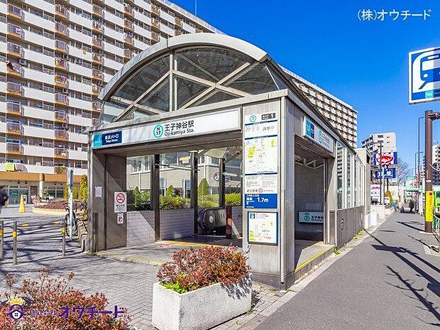 東京地下鉄南北線「王子神谷」駅 撮影日(2021-03-03) 400m