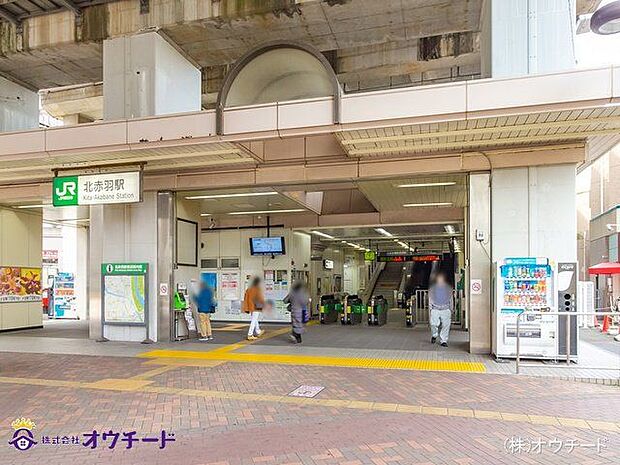 埼京線「北赤羽」駅 撮影日(2021-03-05) 400m