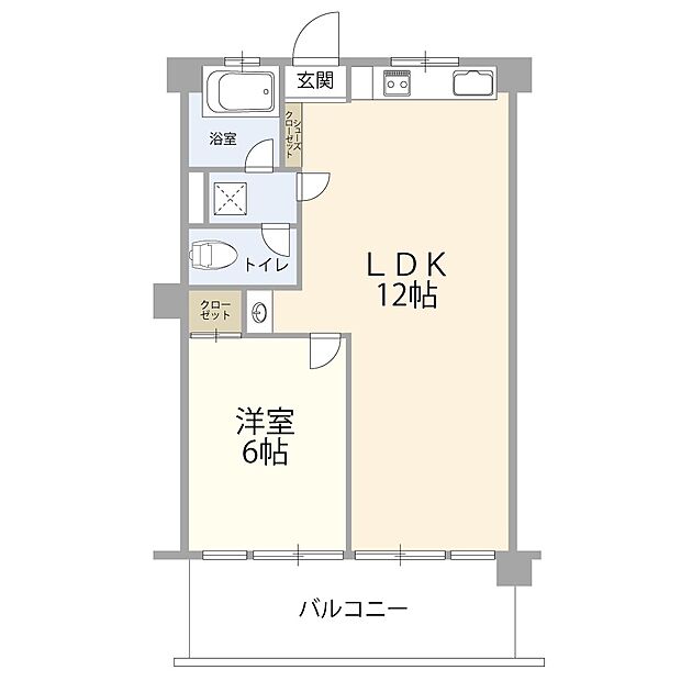 三軒茶屋スカイハイツ(1LDK) 3階の内観