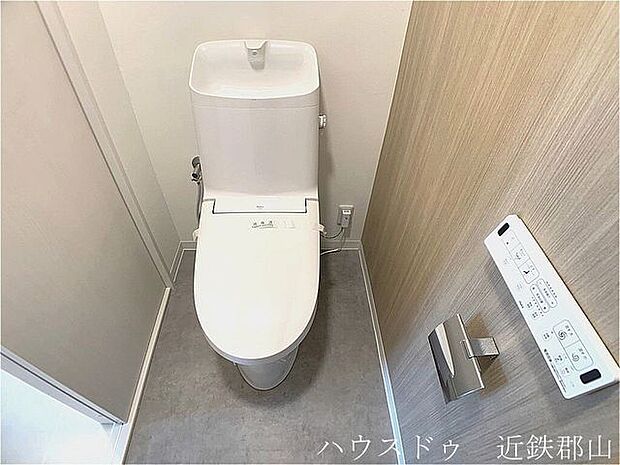 最新のシャワー付きトイレ☆