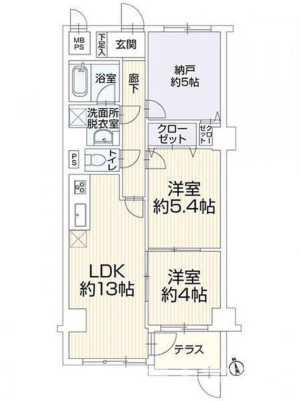 レクセル湘南平塚中古マンション（209）(2SLDK) 2階/209の内観