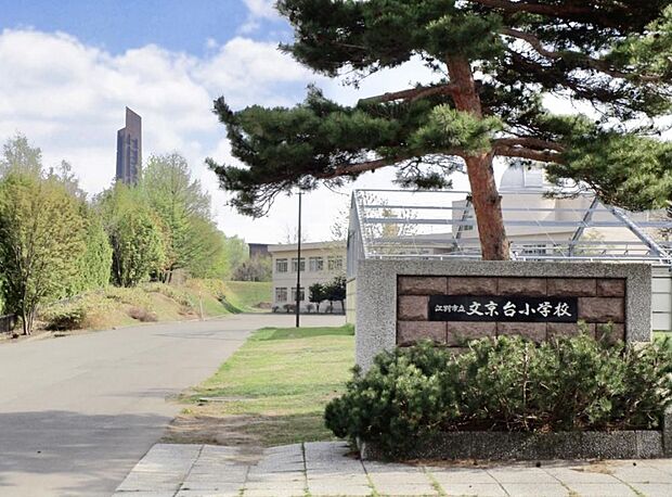 【周辺環境＿小学校】文京台小学校まで徒歩約8分です。（約750ｍ）