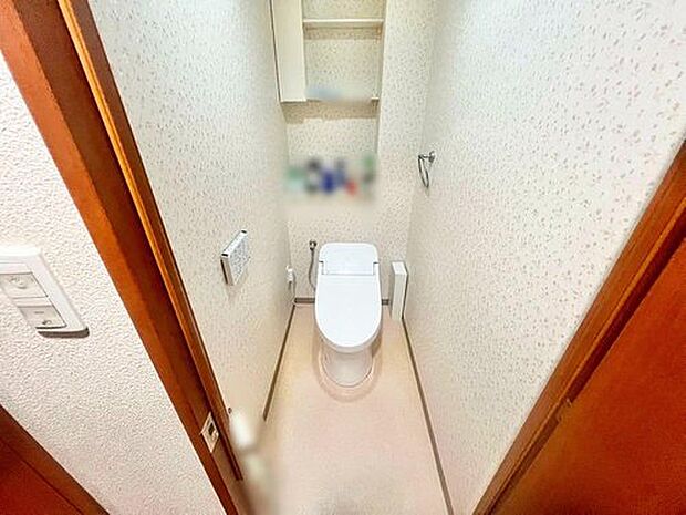 【現地トイレ写真】室内大変綺麗に使われています。現地（2024年3月）