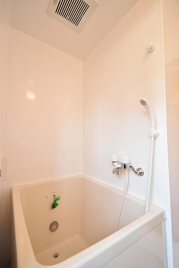 別角度から撮影した浴室の写真です。