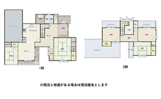 和歌山市福島　中古戸建(5LDK)の内観