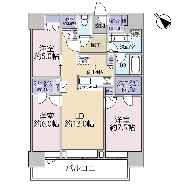 広島電鉄宇品線 日赤病院前駅まで 徒歩5分(3SLDK) 12階の内観