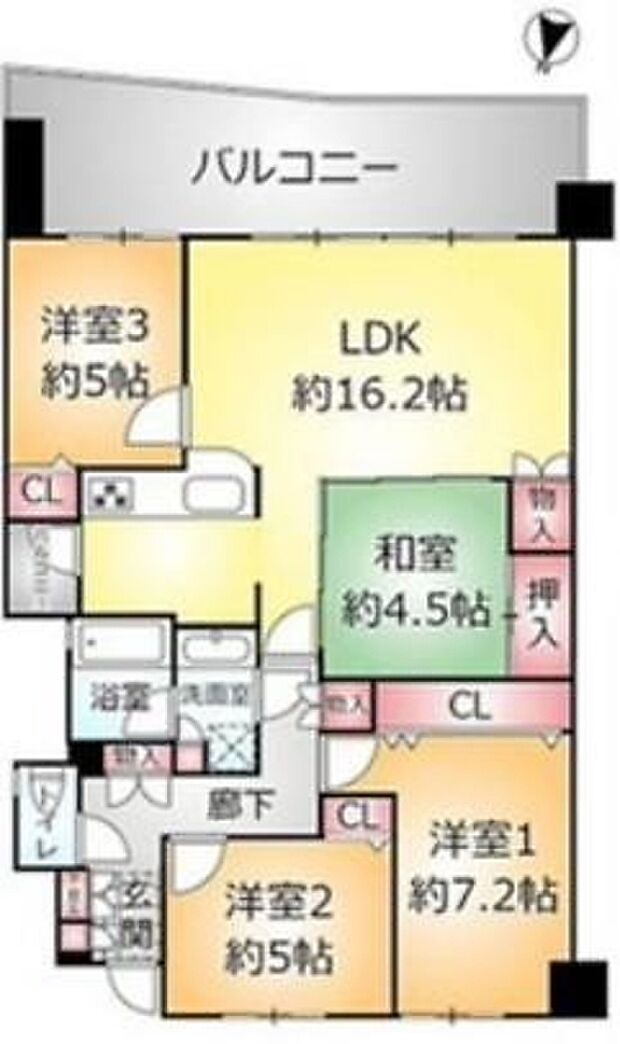 Ｆステージ真志喜(4LDK) 2階/2--の間取り図