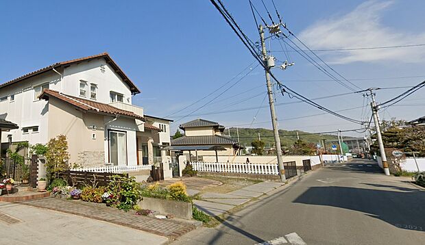 前面道路。広いです♪