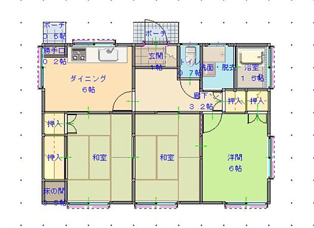 高松市国分寺町福家 一戸建(3DK)の内観