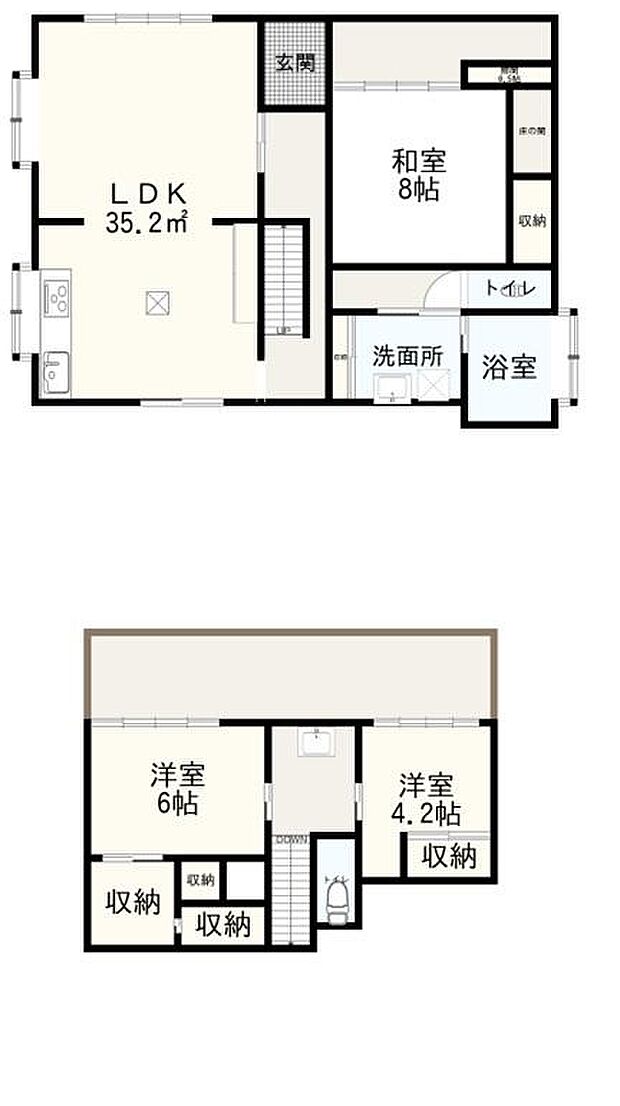 ＪＲ東海道本線 菊川駅まで 徒歩23分(3LDK)の内観