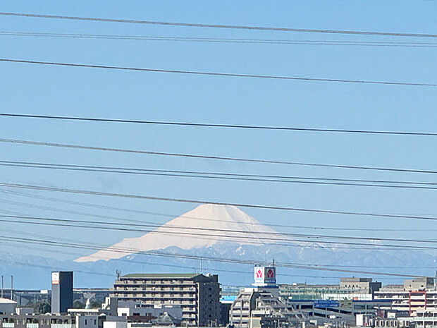天気が良い日には富士山も望める素晴らしい眺望です！