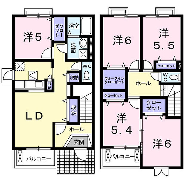 コンコルディア南武庫之荘Ａ(5LDK)の内観