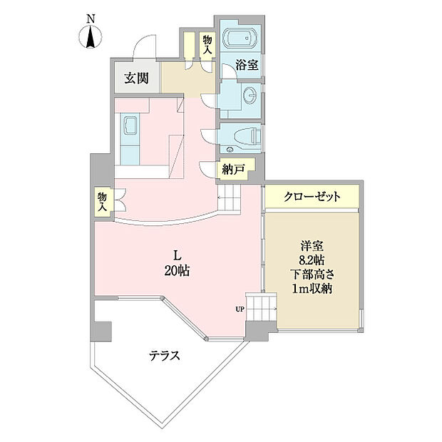 吉祥寺HOUSE(1LDK) 1階の内観
