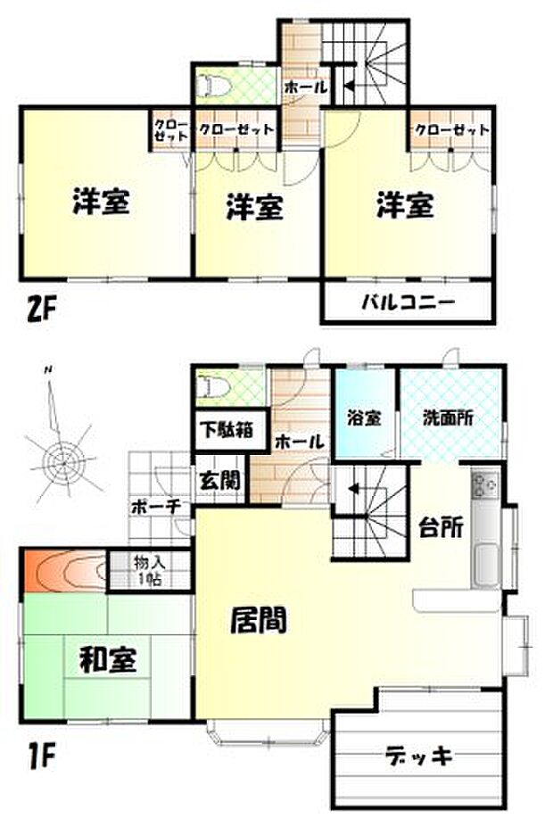 栃木市大平町真弓(4LDK)の内観