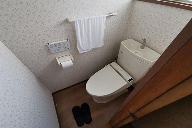 【トイレ】温水洗浄便座付！